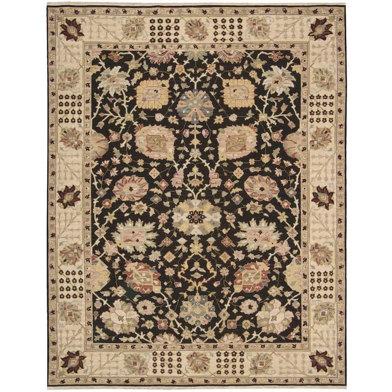 Nourison Nourmak Area Rug - 8'10" x 11'10" - Black - Runner/Rectangle
