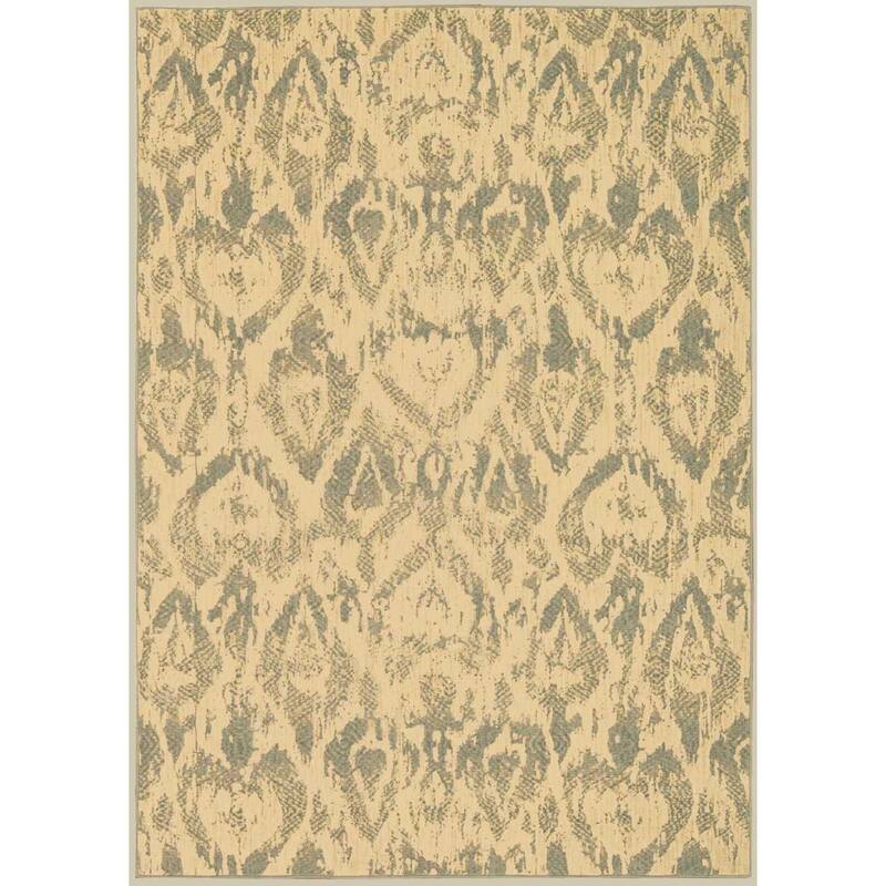 Nourison Nepal NEP12 Area Rug - 7'9" x 10'10" - Beige/Slate