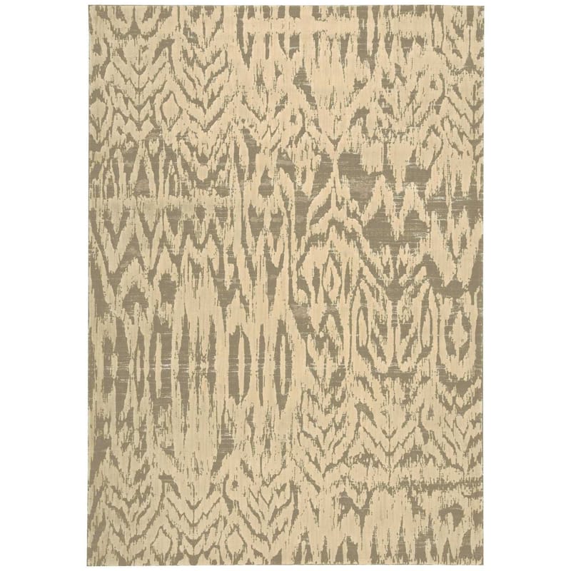 Nourison Nepal Area Rug - 5'3" x 7'5" - Ivory/Grey - Runner/Rectangle