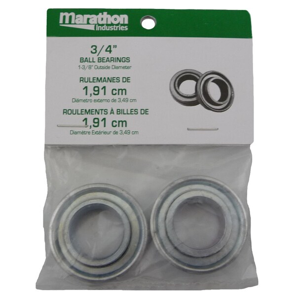 Shop Marathon Industries 60010 3/4inch Ball Bearings 2count Free