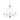 Feiss 5 Light Chalk Washed / Beachwood Chandelier