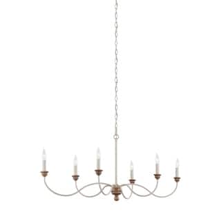 Generation Lighting Hartsville 6 Contemporary Modern Light Chandelier - 42.5