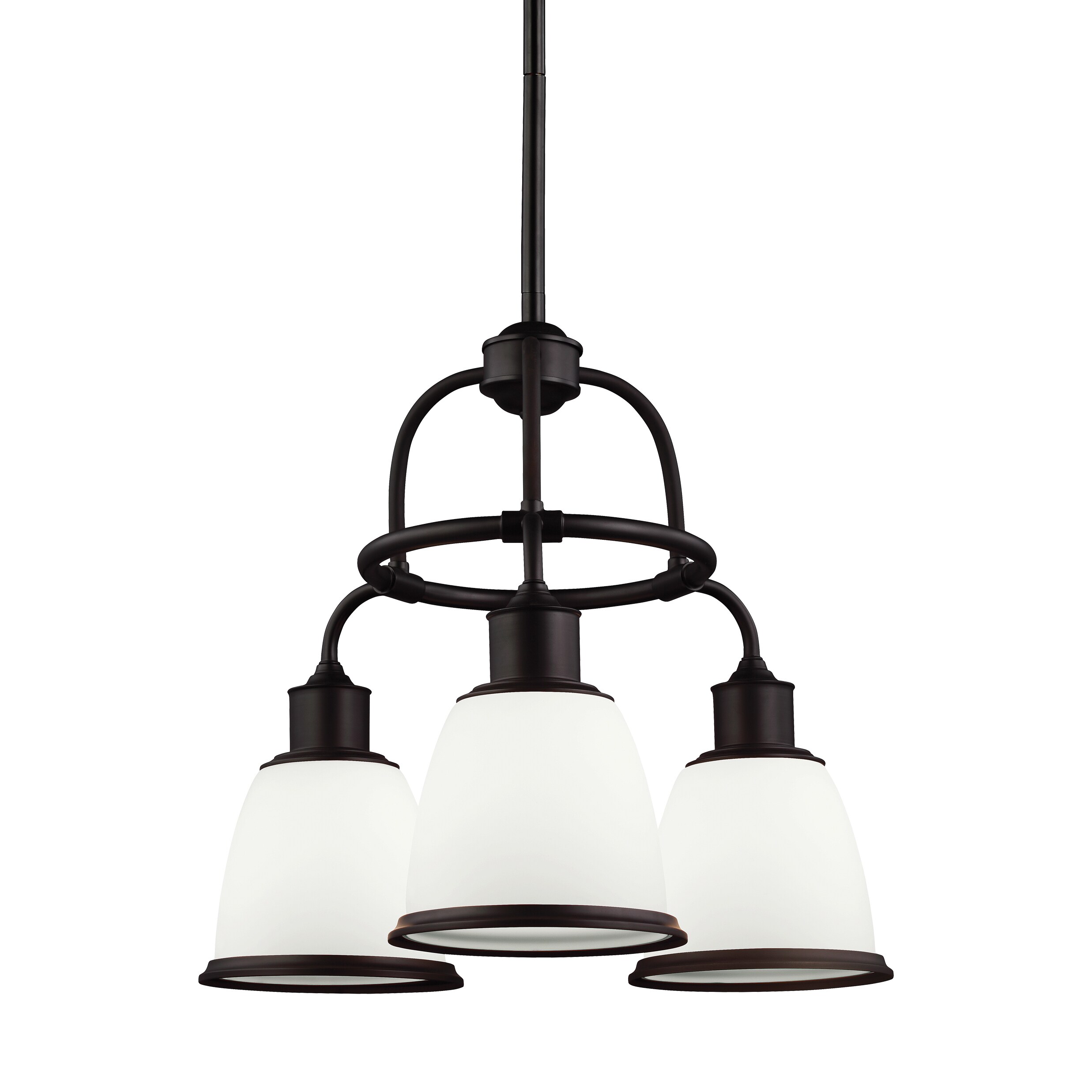 Feiss 3 Light Oil Rubbed Bronze Chandelier (3 - Light Chandelier) - Chandeliers For Bedrooms by Overstock.com