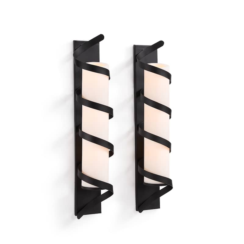 Danya B. Wrap Around Metal Candle Sconces (Set of 2)