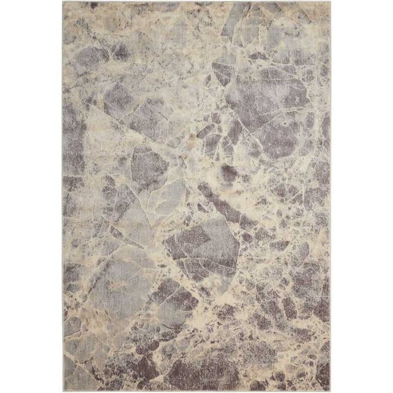Nourison Somerset Area Rug - 5'3" x 7'5" - Grey - Runner/Rectangle