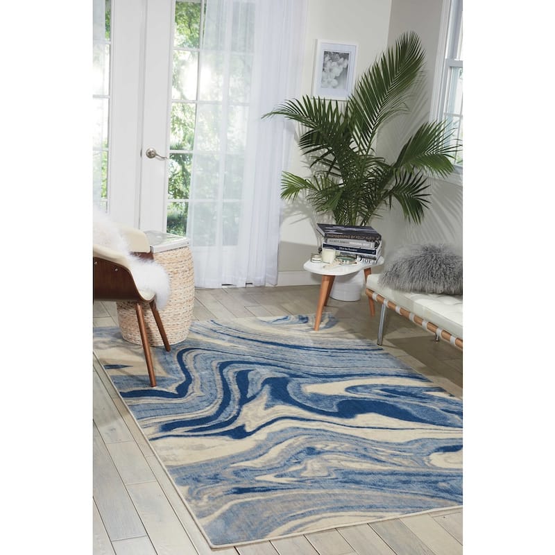 Nourison Somerset Abstract Geometric Area Rug