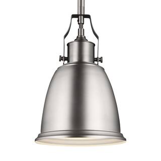 Feiss Mini 1-light Satin Nickel Pendant