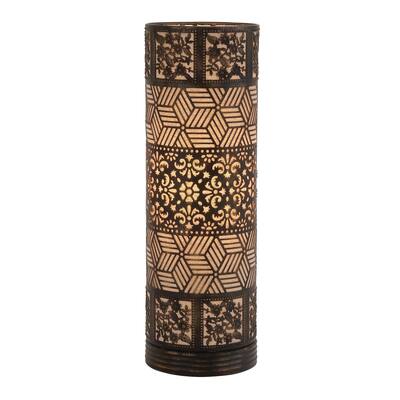 Well Designed Styled Metal Cylinder Table Lamp