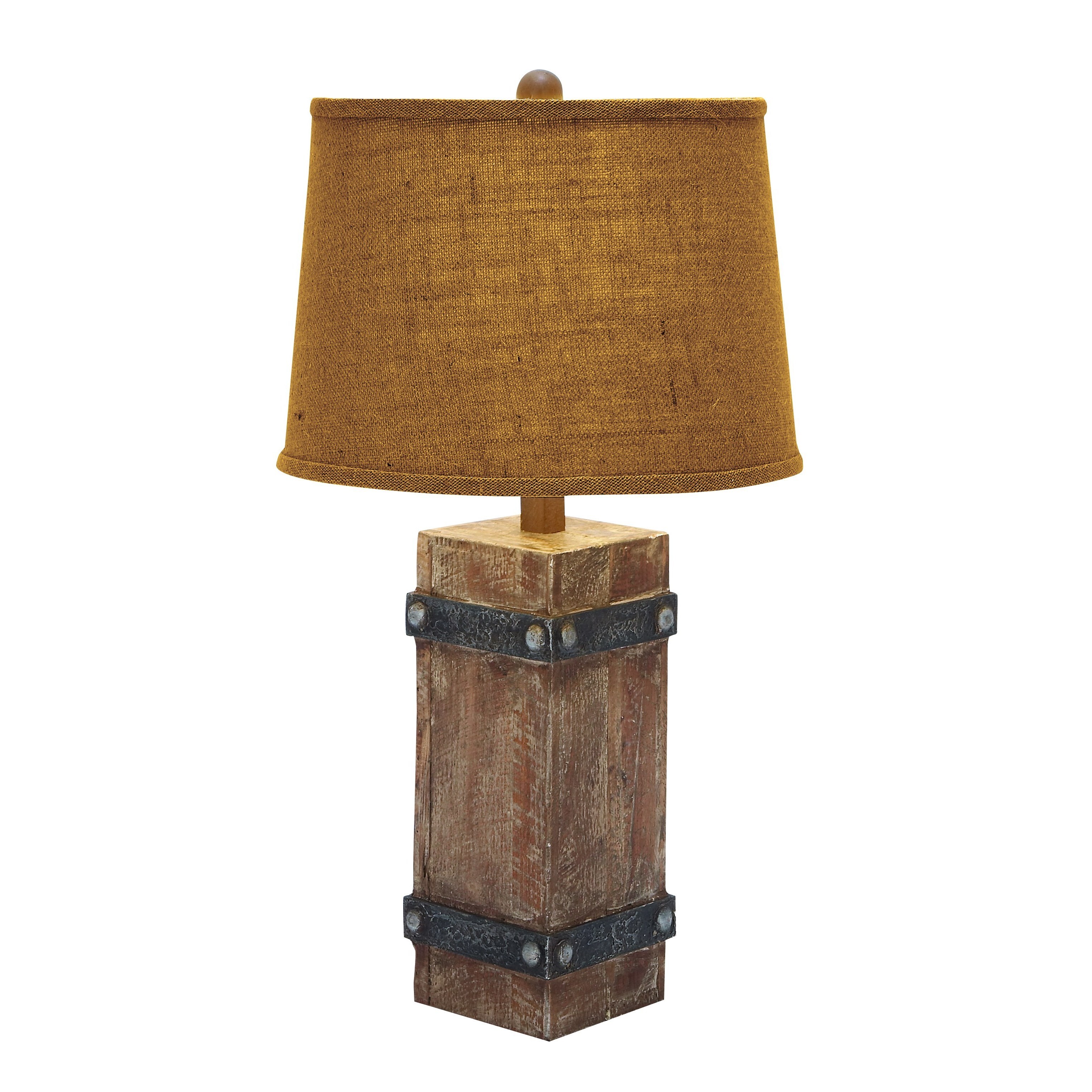 Shop Classy Wooden Table Lamp With Beautiful Shade Design Free