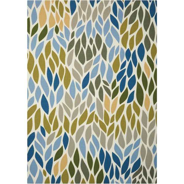 Nourison Home and Garden Multicolor Rug (7'9 x 10'10)