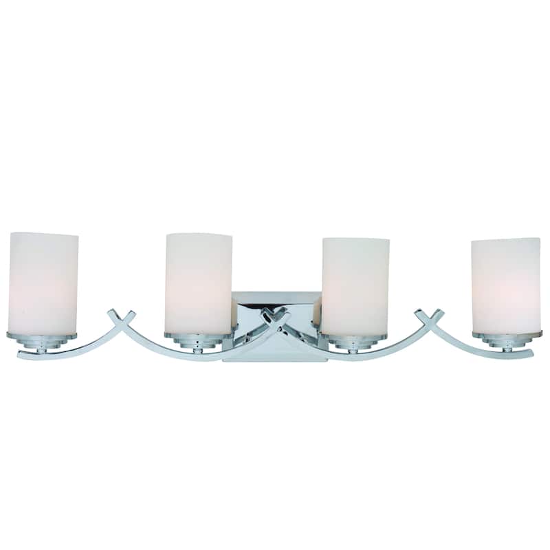 Brina' 4-light Vanity light in Chrome finish