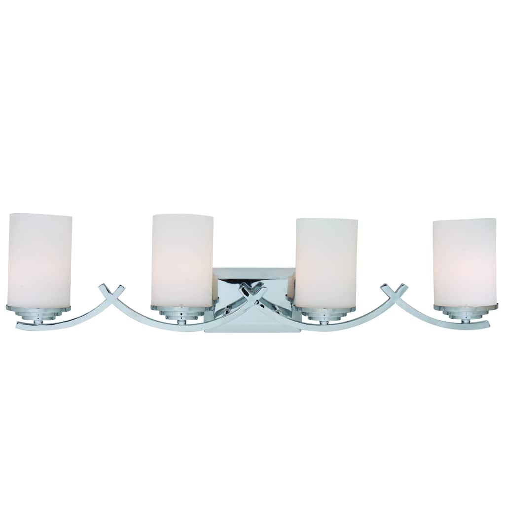 Brina' 4-light Vanity light in Chrome finish