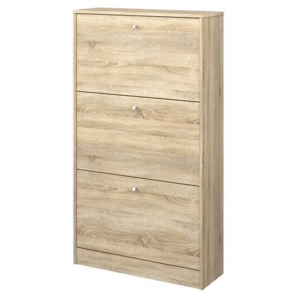 Shop Bright 3 Drawer Shoe Cabinet Overstock 11860343
