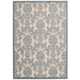 preview thumbnail 32 of 45, Nourison Graphic Illusions Traditional Vintage Hi Low Damask Area Rug 7' 9" x 10' 10" - Ivory/Light Blue - Rectangle