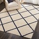 preview thumbnail 7 of 120, Nourison Brisbane Large Diamond Geometric Modern Shag Area Rug