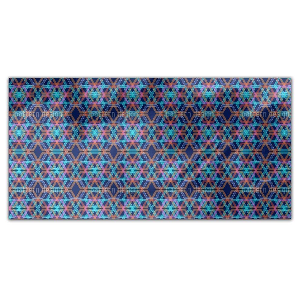 Hexagonia Azur Rectangle Tablecloth