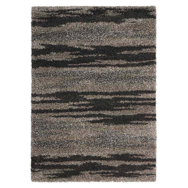 Nourison Amore Abstract Shag Modern Area Rug