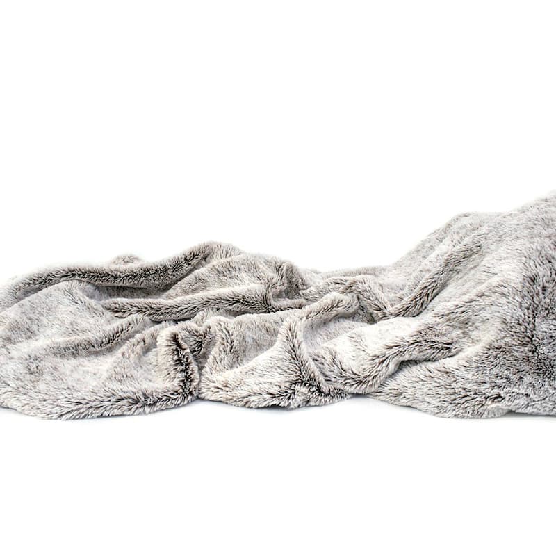 Luxury Soft Faux Fur Reversible Fleece Blanket