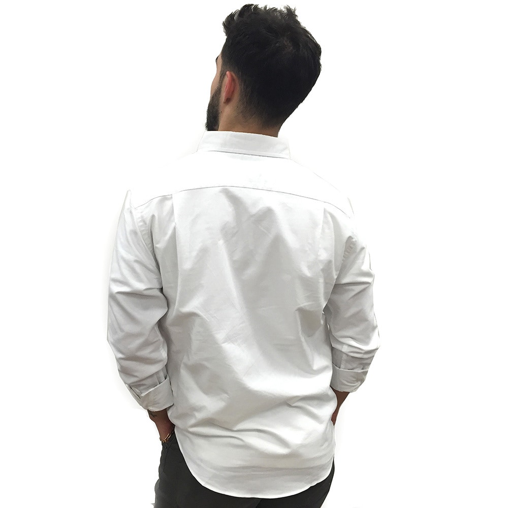 BLACK X-Large Ed Garments Mens Short Sleeve Button Down Twill Shirt