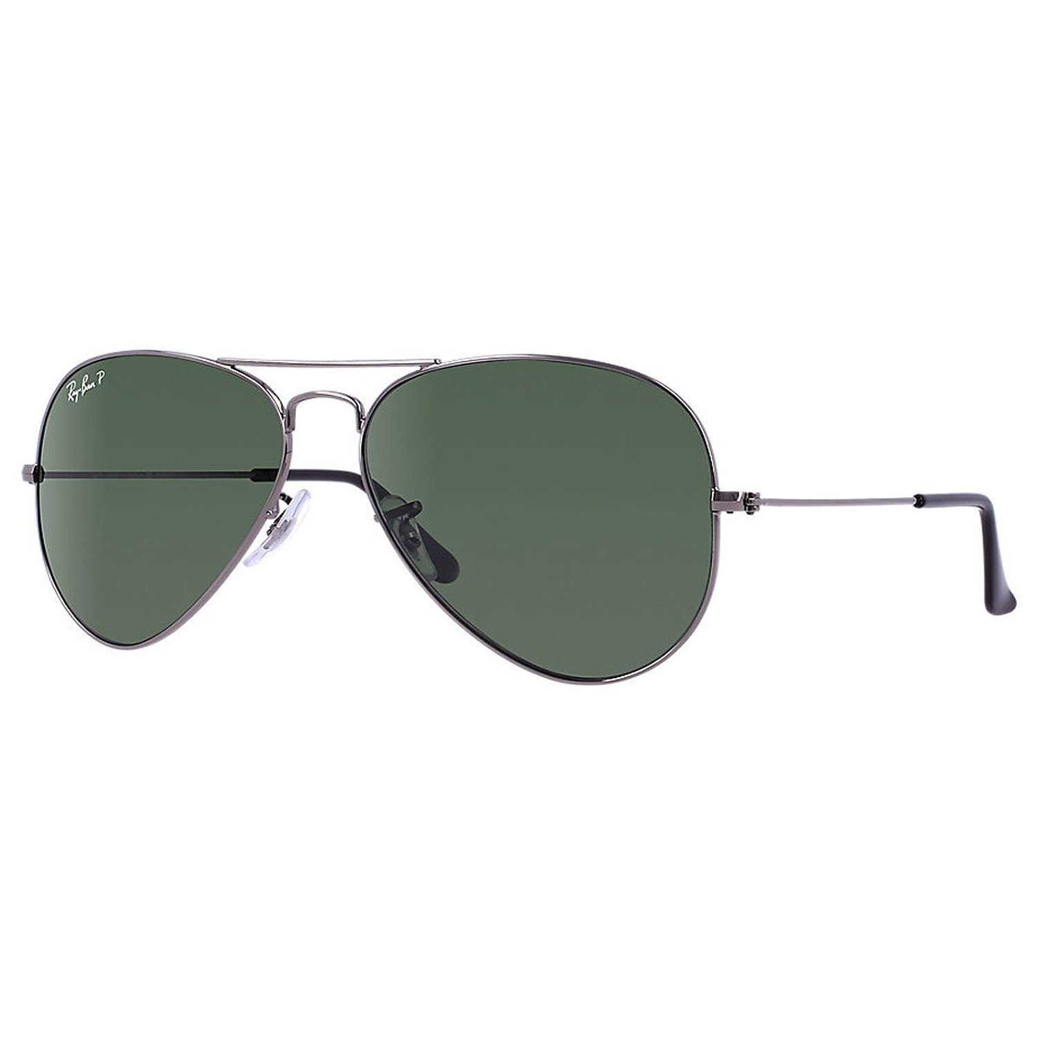 Shop For Ray Ban Aviator Rb3025 Gunmetal Frame Green Classic Polarized Lens Sunglasses Get Free Delivery On Everything At Overstock Your Online Sunglasses Shop Get 5 In Rewards With Club O