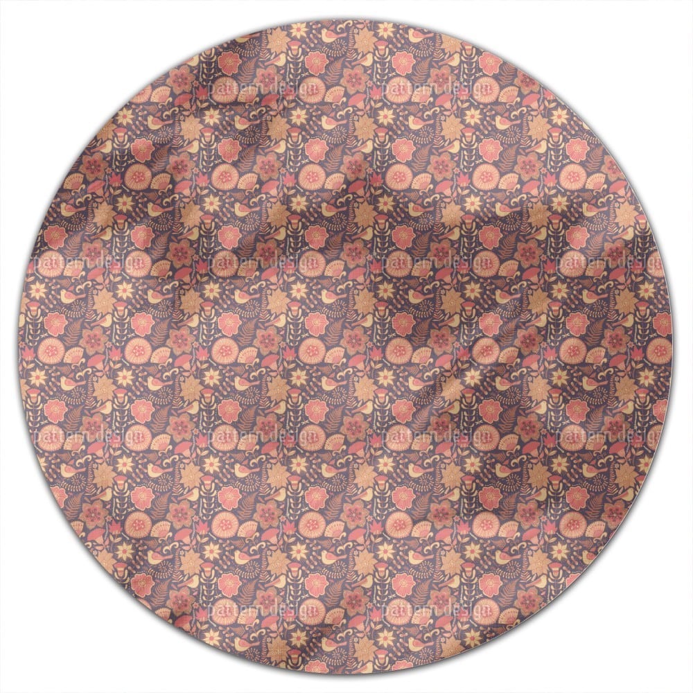Magic Garden Gryffindor Round Tablecloth