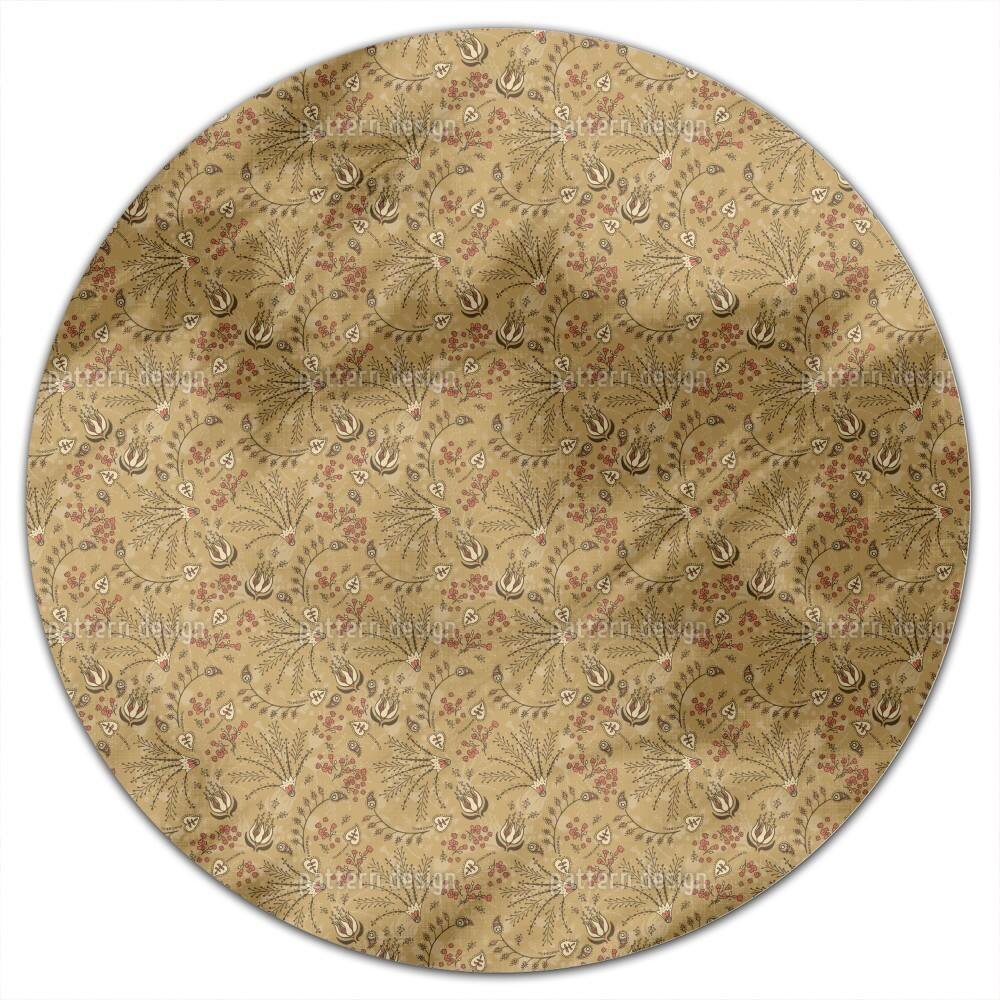 Natashas Desert Garden Round Tablecloth
