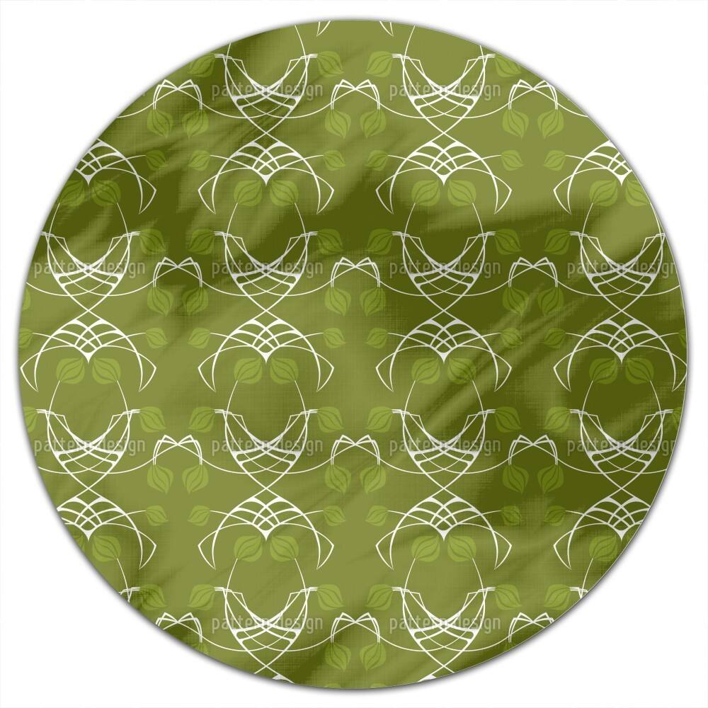Arwens Dream Green Round Tablecloth