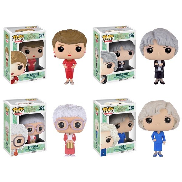 Funko Golden Girls POP! TV Collectors Set with Sophia/ Rose/ Blanche/ Dorothy