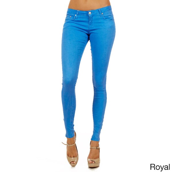 turquoise skinny jeans womens