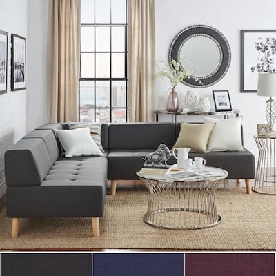Soto Modern Upholstered Modular Sectional Seating iNSPIRE Q Modern