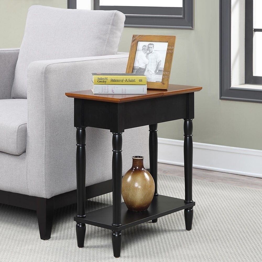 Shop Convenience Concepts French Country Flip Top End Table