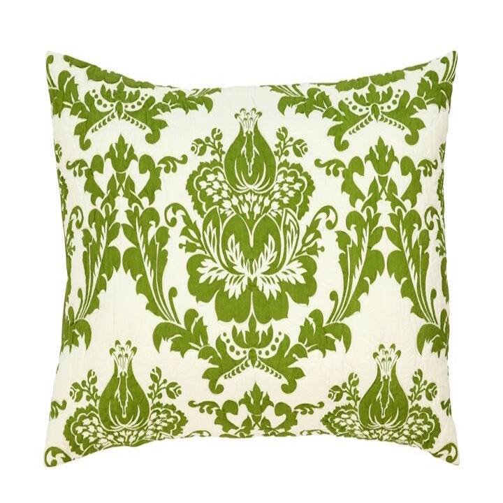 Delilah Green Cotton Sham