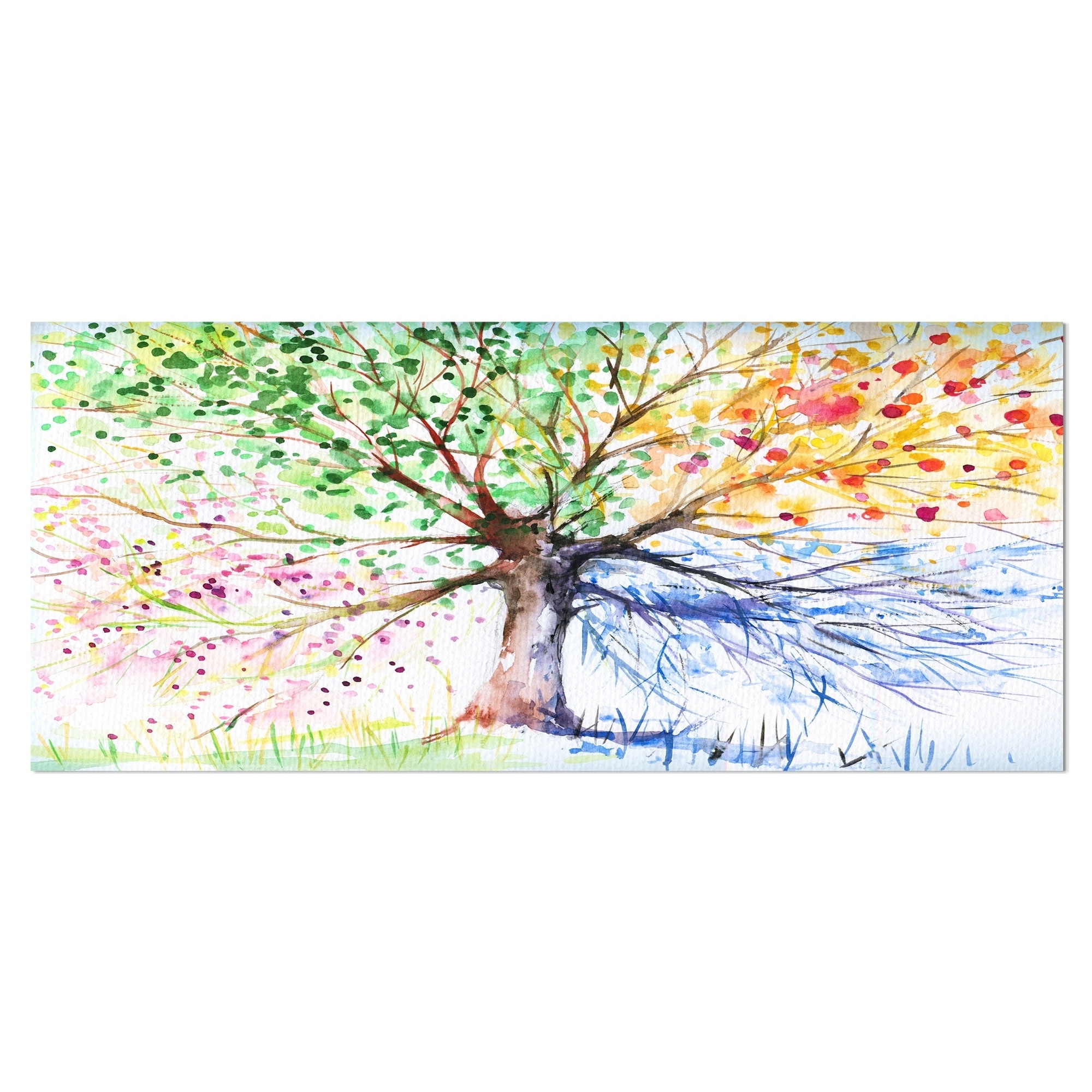 Four seasons Canvas Print 20*25 Inch HUGE !