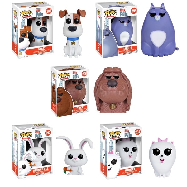 secret life of pets mini figures set