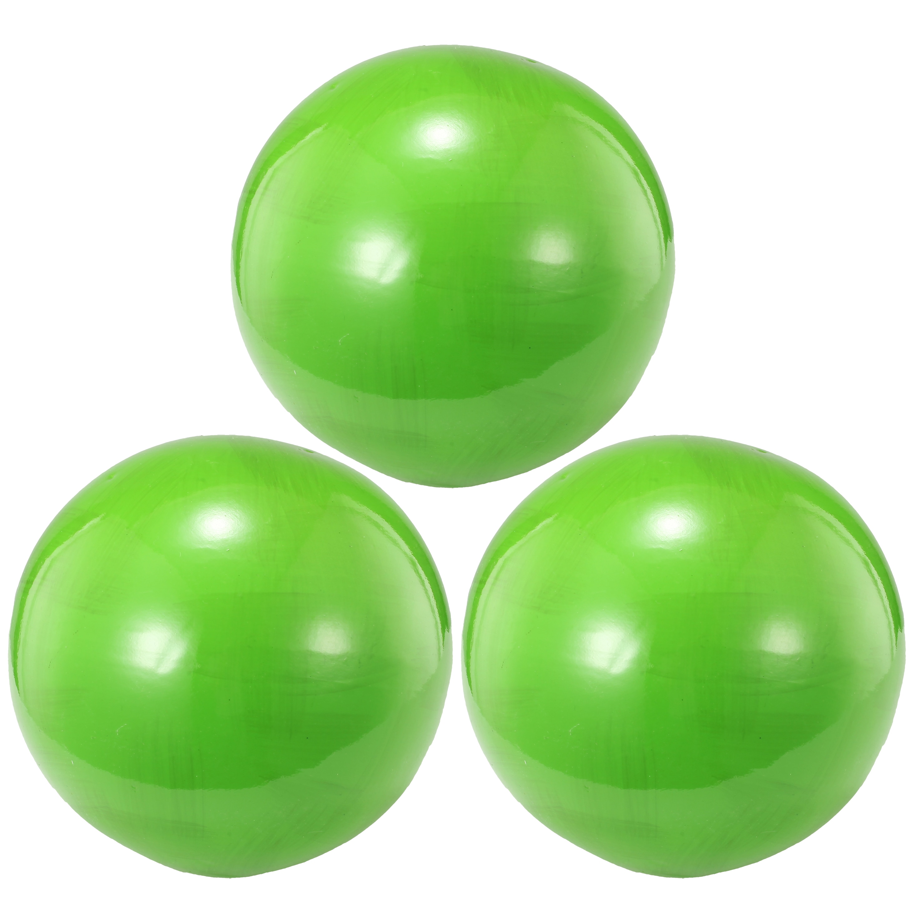 Shop Decorative Lime Green 4 Inch X 4 Inch Balls Set Of 3