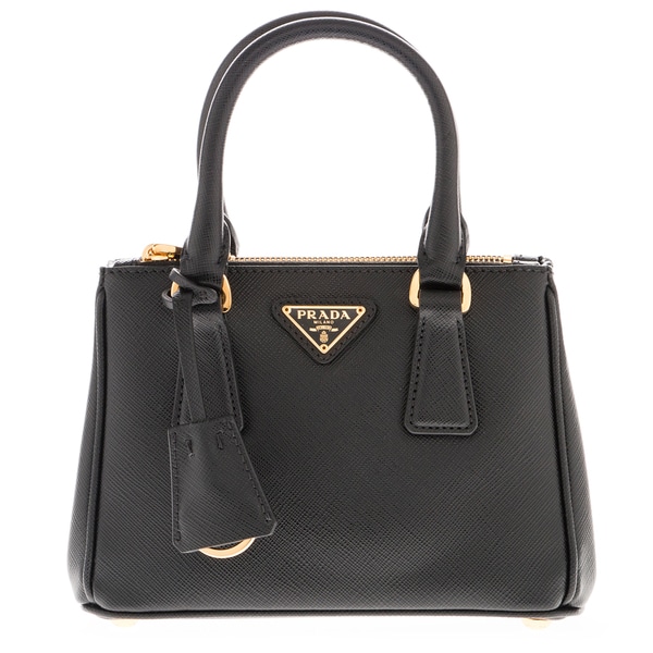 Prada Galleria Black Saffiano Leather Mini-Bag - 18767149 - Overstock ...