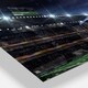 preview thumbnail 4 of 9, Designart 'American Footballer in Action on Stadium' Sports Metal Wall Art