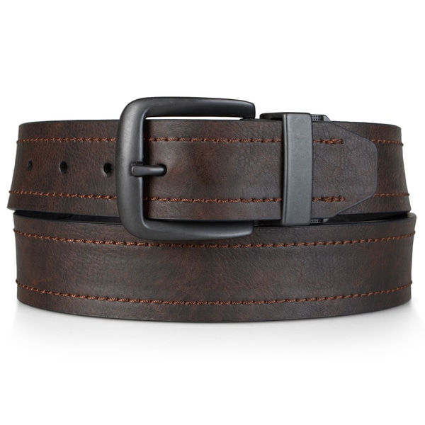 Shop Dickies Men&#39;s Genuine Leather Reversible Belt - Free Shipping On Orders Over $45 ...