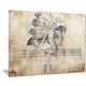Shop Designart 'American Indian Warrior Tattoo Sketch' Digital Art