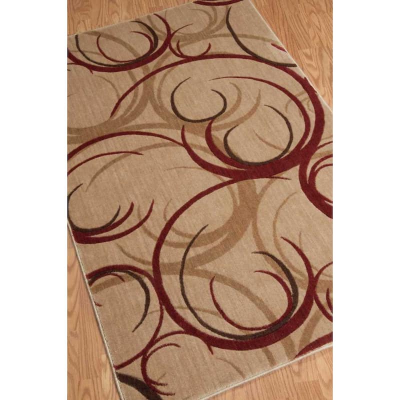 Nourison Somerset Abstract Swirl Area Rug