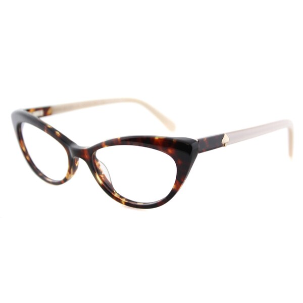 Kate Spade KS Analena W79 Tortoise Plastic Cat Eye Eyeglasses 52mm 1b70187a ac9a 493a a136 a203f56bea81_600