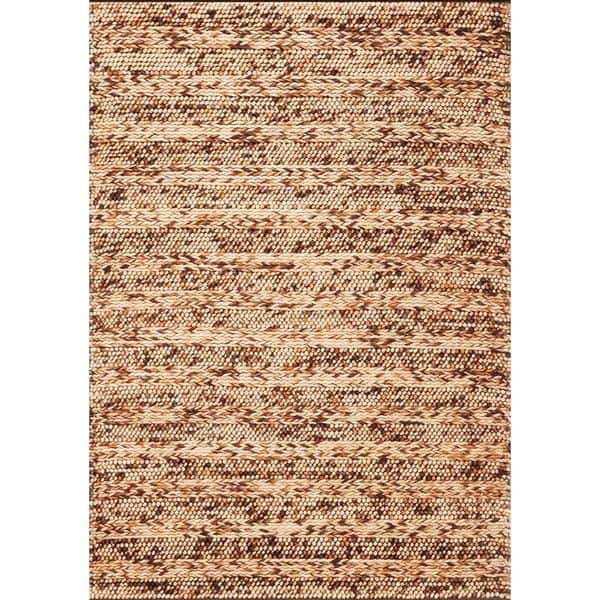 The Curated Nomad Casually Heathered Handwoven New Zealand Wool Rug