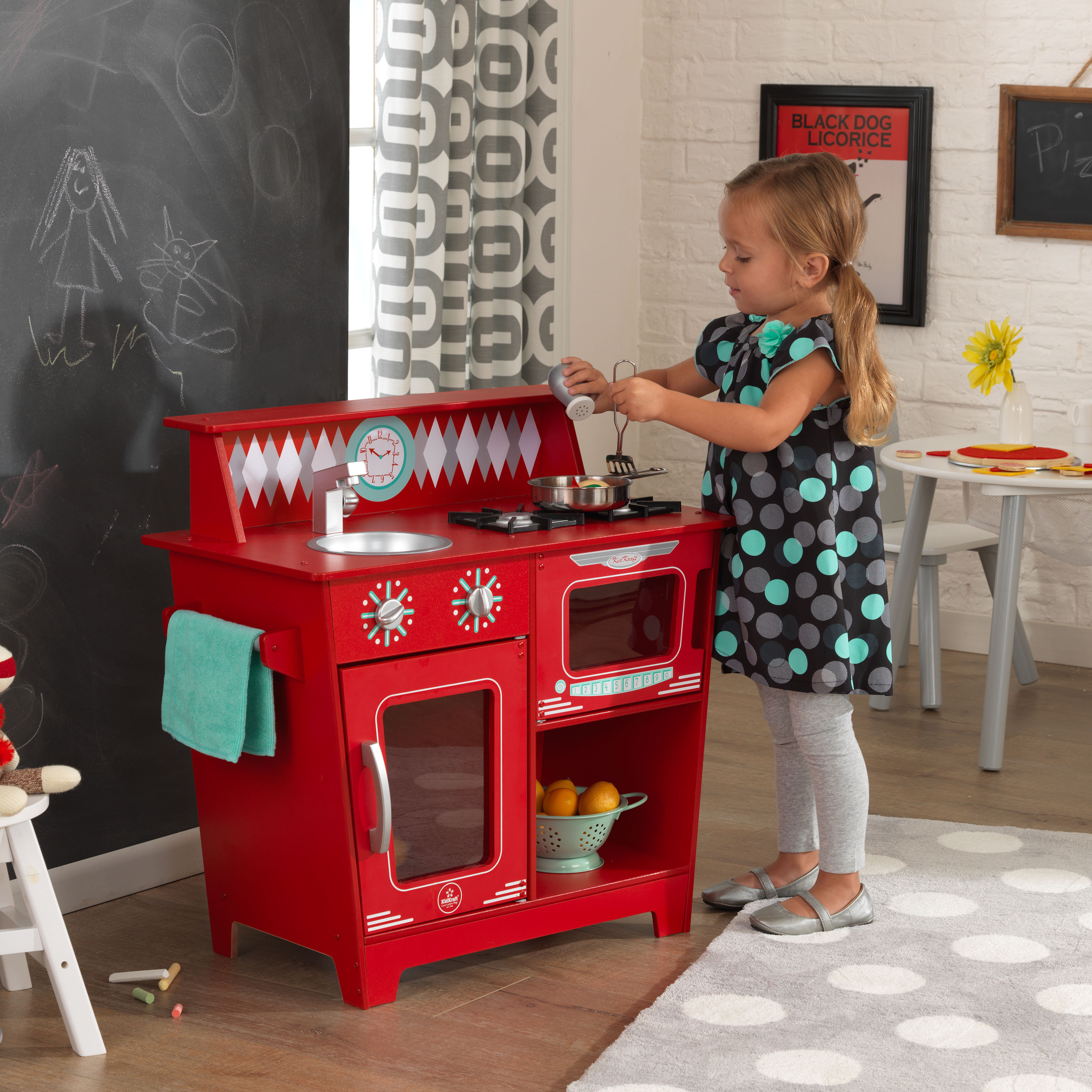 KidKraft Red Classic Kitchenette - Bed Bath & Beyond - 11872342