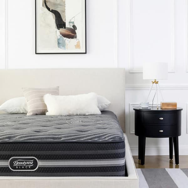 Shop Beautyrest Black Natasha Queen Size Luxury Firm Pillow Top