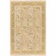 preview thumbnail 8 of 14, Hand-Knotted Kari Border New Zealand Wool Area Rug 4' x 6' - Khaki