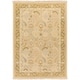 preview thumbnail 9 of 14, Hand-Knotted Kari Border New Zealand Wool Area Rug 4' x 6' - Slate