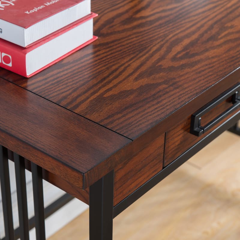 Wood Writing and Computer Desk