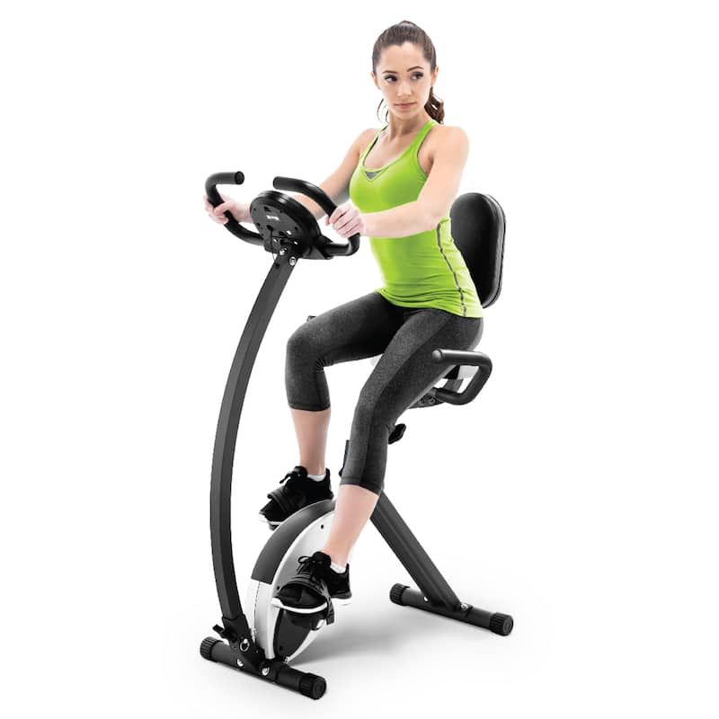 Marcy Foldable Electronic Exercise Bike