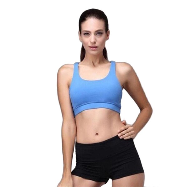 cotton spandex sports bra