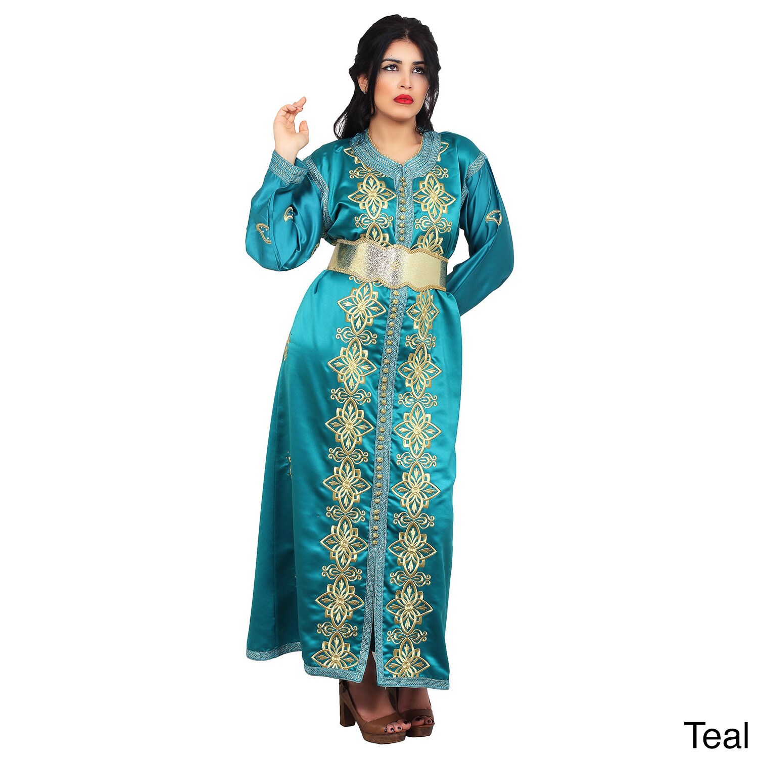 green caftan